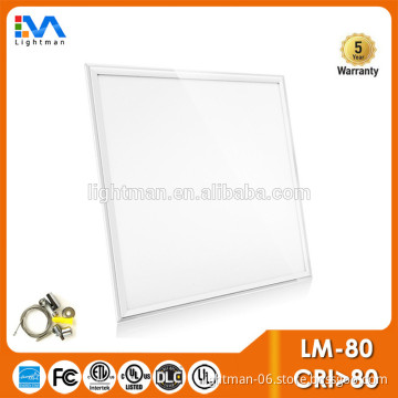 5 years guaranteed 40W 600x600 100lm/w LED Light Panel